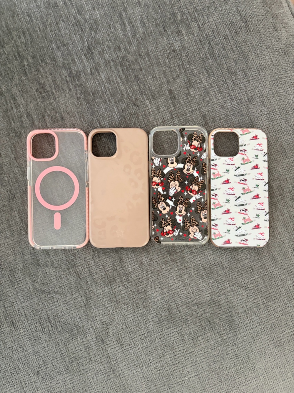 iPhone 14 Case Pack of 4 including Velvet Caviar